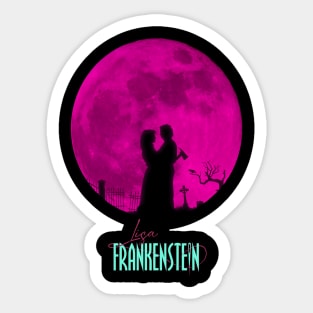 Lisa Frankenstein Movie, Kathryn Newton Cole Sprouse 2024 Comedy Horror Romance Sticker